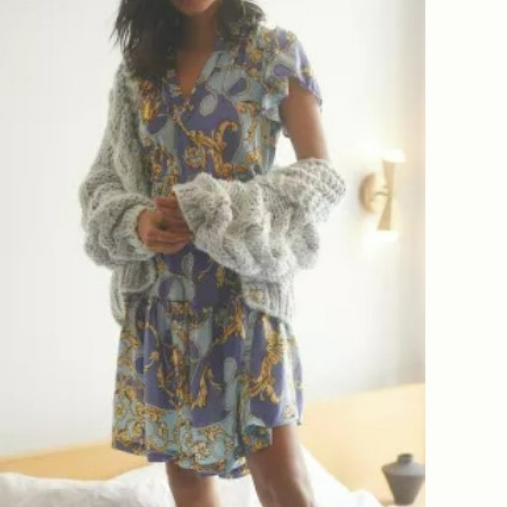 NWOT Anthropologie Penrose Tiered Tunic Dress